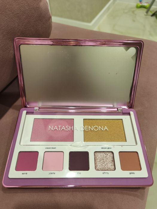 Natasha Denona love face eyeshadow & cheeks palette палетка