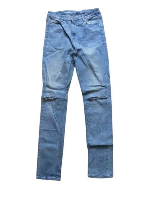 Jeansowe spodnie damskie rurki jeansy Cubus 36,S wysoki stan high