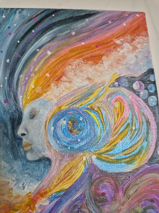 Pintura, Tela 25 x 30, Acrílico. Painting, Canvas 25 x 30, Acrylic.