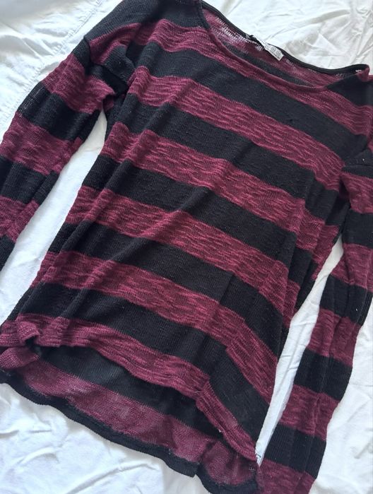 напівпрозорий лонг, емо, y2k