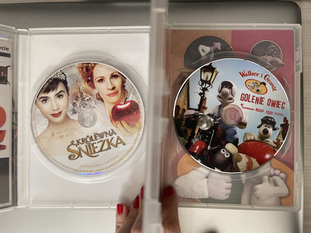 Film DVD Królewna śnieżka, film DVD Golenie owiec