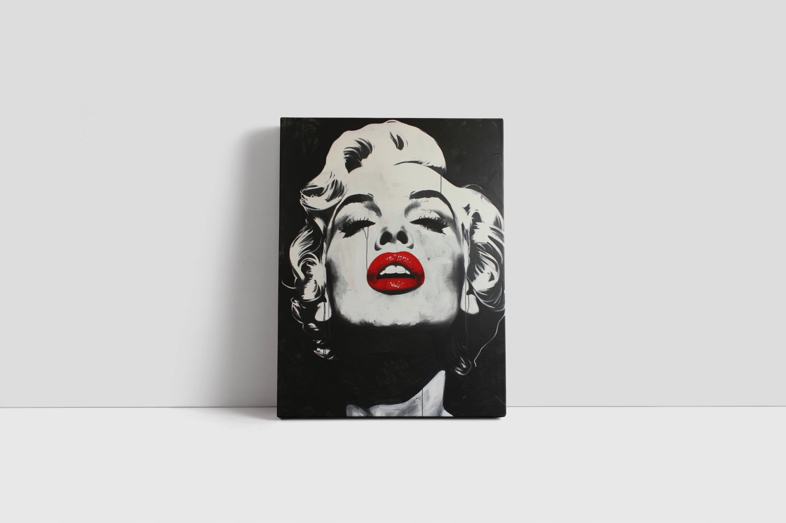 Obraz na płótnie Marilyn Monroe 90x120 cm - Ikona Popkultury