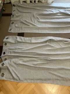 Załony szare 2 sztuki NOWE