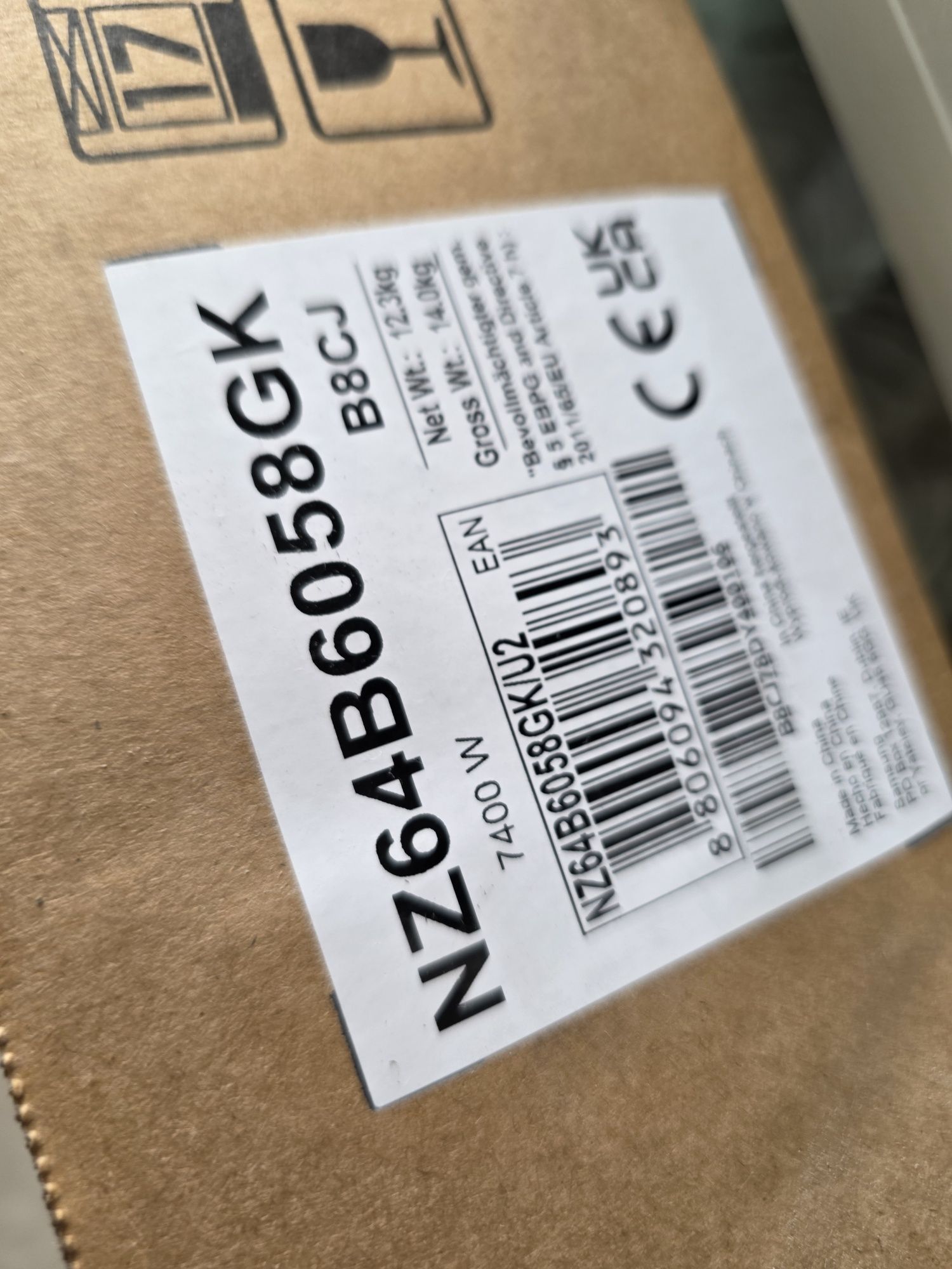 Placas de Indução Samsung (Larg. 59cm - Preto) novo selado