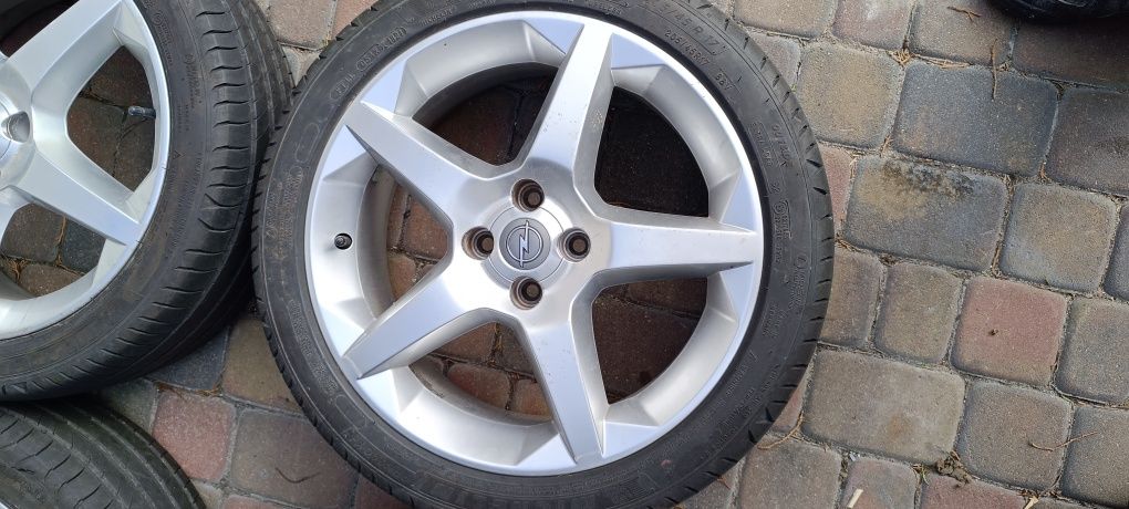 4× Felga aluminiowa Opel OE TIGRA 6.5" x 17" 4x100 ET 41 Koła opony