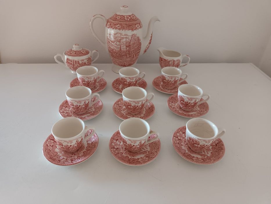 Serviço de Café de Louça Inglesa