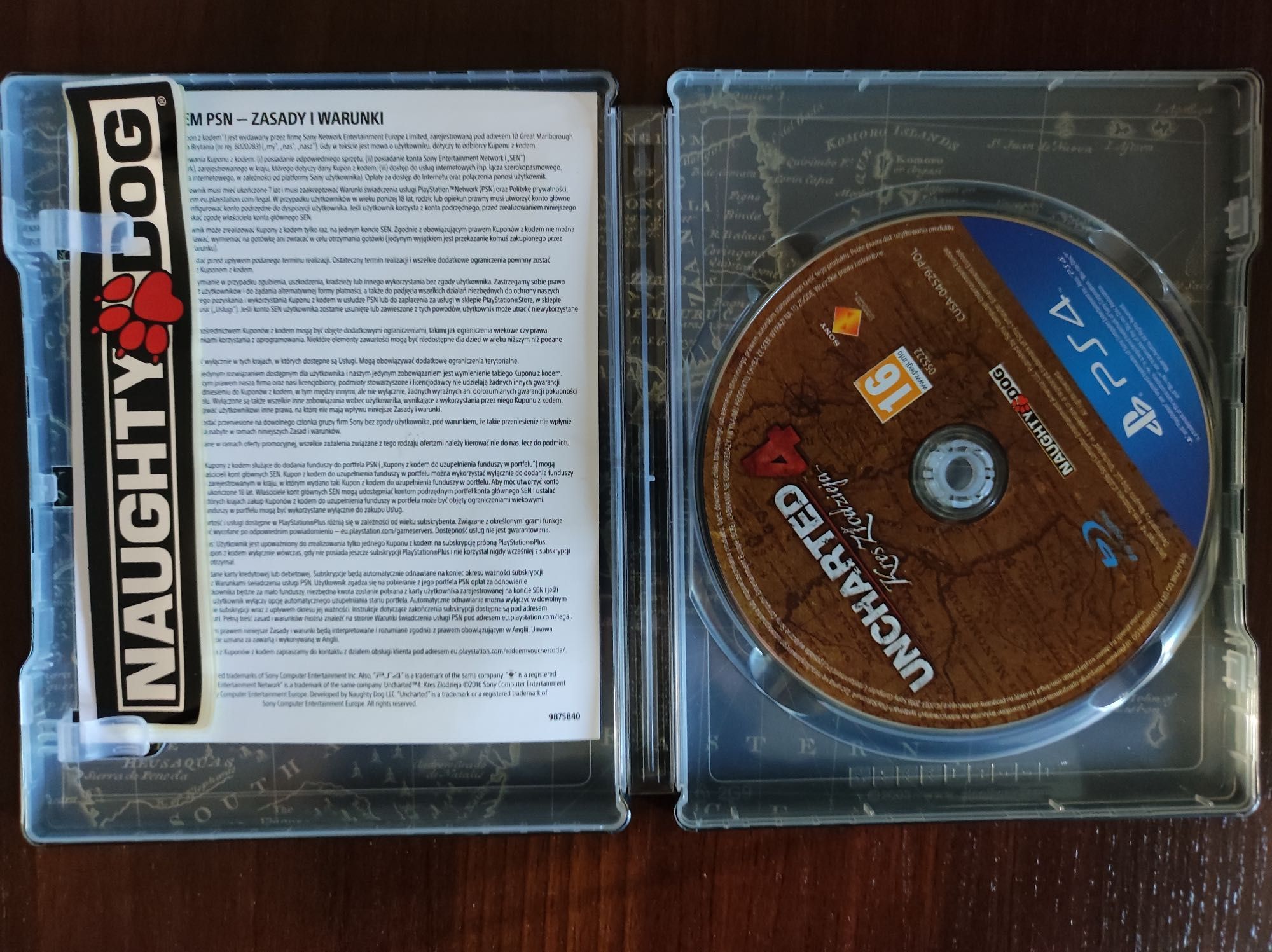 Uncharted 4 Steelbook | Gra PS4