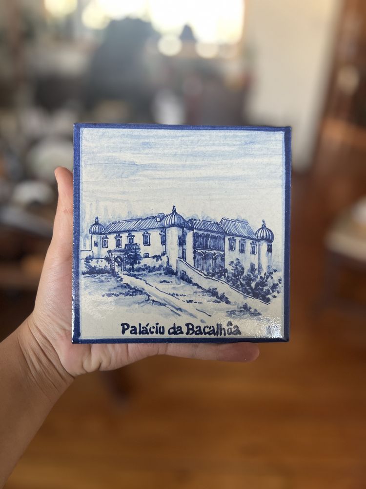Base de Pratos/Tachos com Azulejo e Cortiça- Palácio da Bacalhôa