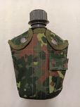 Manierka 1 litrowa z pokrowcem Mil-tec, Flecktarn