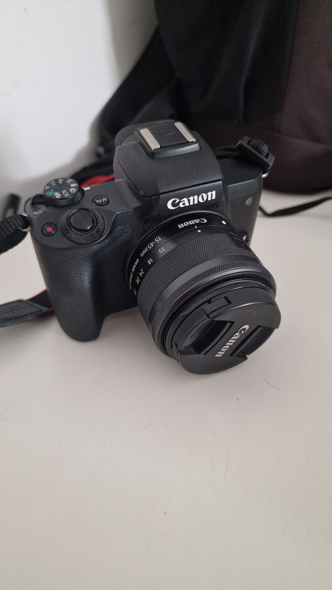 Conjunto Canon m50 com acessórios