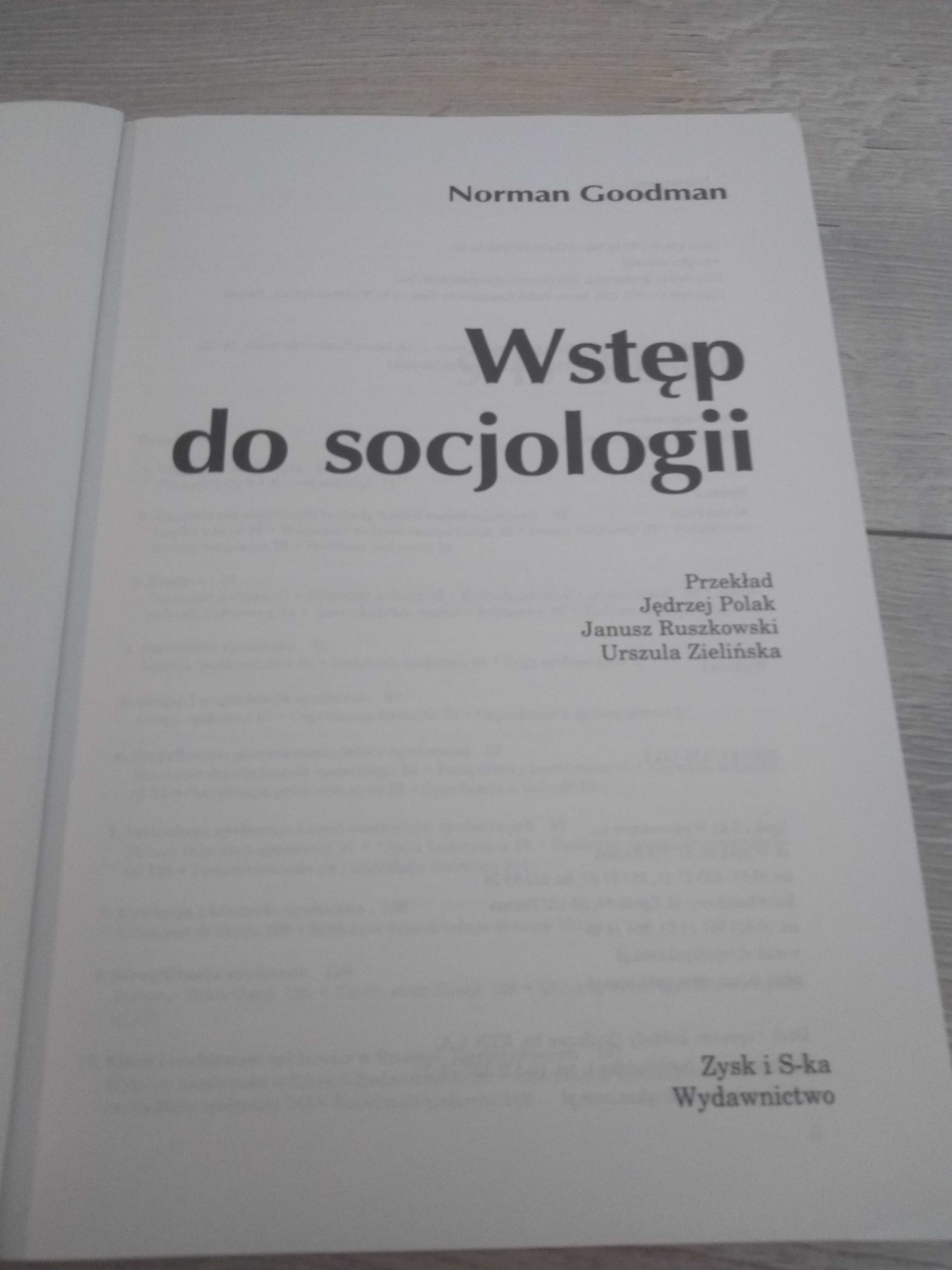 Książka wstęp do socjologii