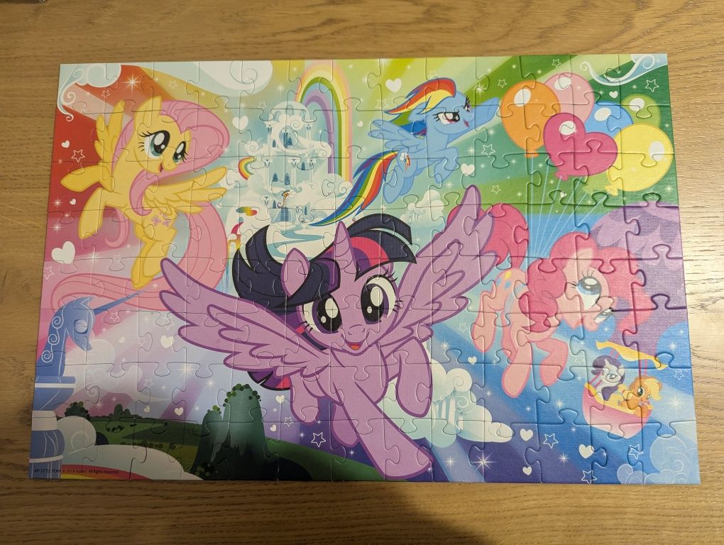 Puzzle Trefl My little Pony Tęczowa Kraina 100el.