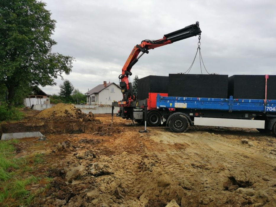 Szamba betonowe zbiorniki na szambo z WYKOPEM kompleksowo Ciechanów