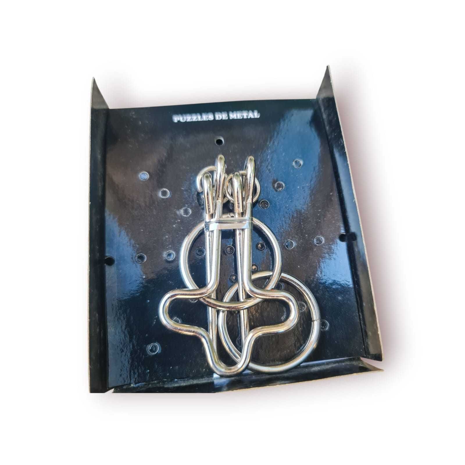 Puzzle de Metal – Jogo de Engenho (Wire Puzzle) – Novo na embalagem