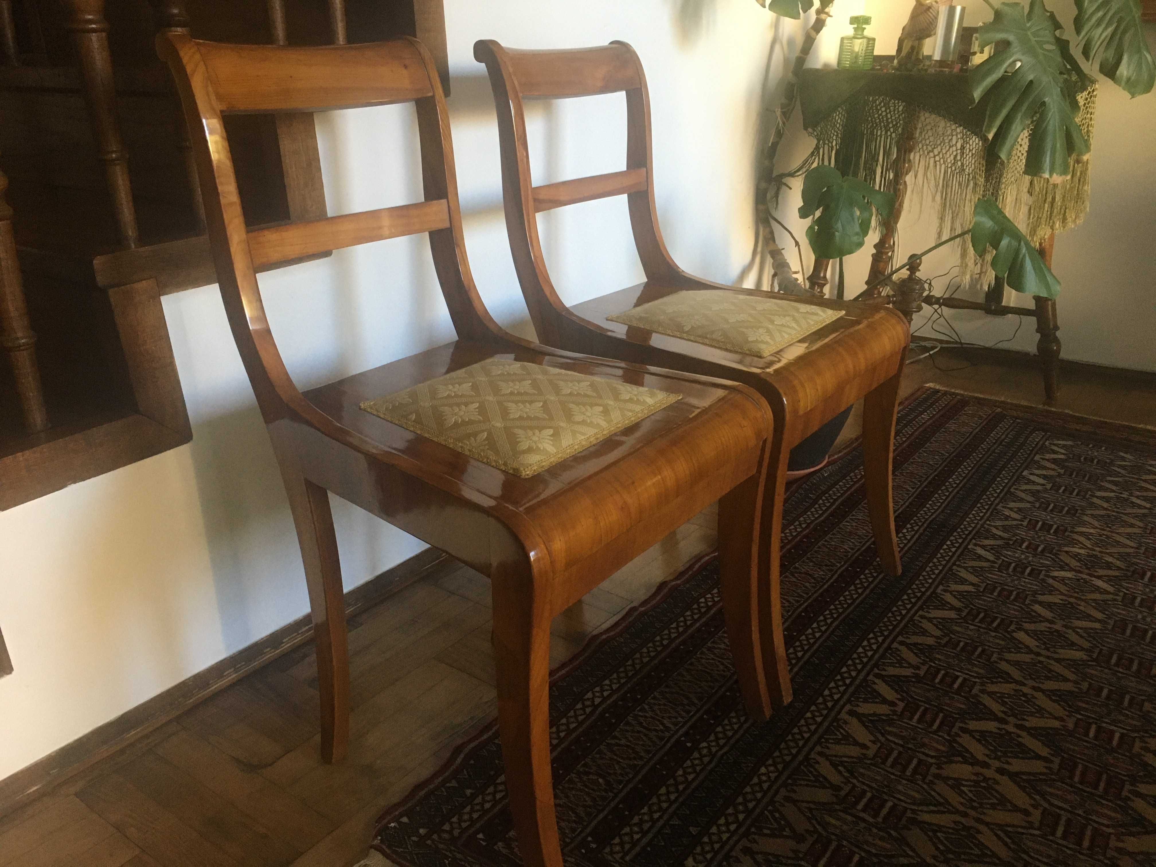 2 krzesła w stylu Biedermeier - Kraków