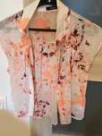 Pastelowy lekki top bluzka 36 s 38 m vila