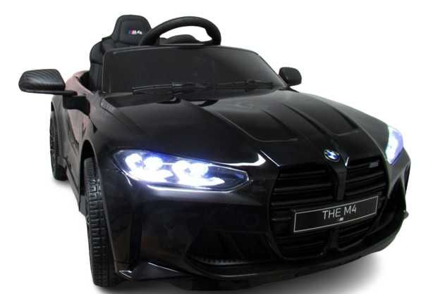 Auto na akumulator dla dzieci BMW M4 Czarne Autko Zabawka Pojazd RATY!