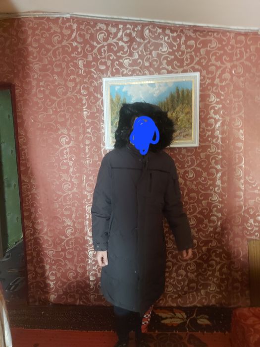 Длинная  мужская на  синтепоне курточка