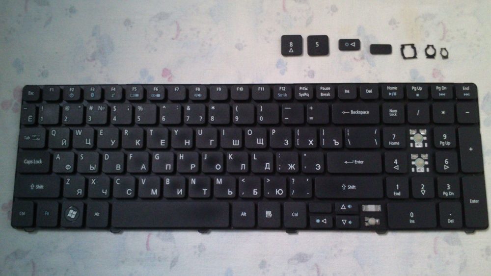 Кнопки для клавиатуры к ноутбуку Acer Aspire 5542G