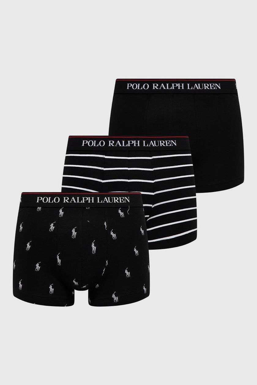 Набір чоловічих трусів polo ralph lauren оригінал, боксери polo 3 шт