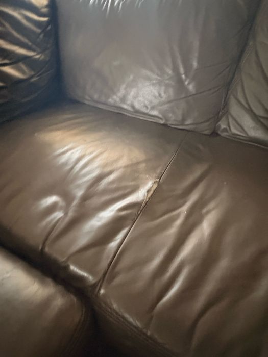 Narożnik skórzany rozkładany