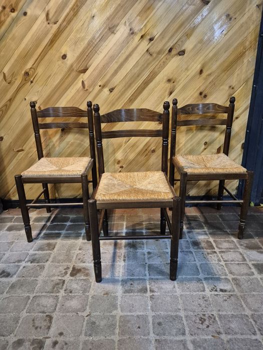 40x Krzesło rustykalne wiejskie 3 rodzaje
