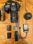 Canon EOS 7D + EF 50mm 1.8 + EFS 18-135mm