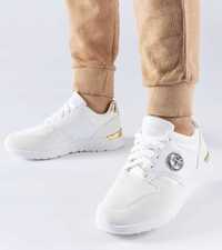 Białe sportowe sneakersy 39