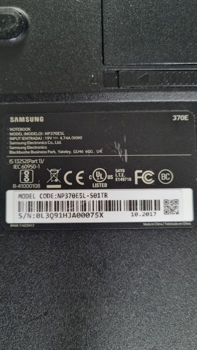 Laptop Samsung i7-6700HQ, GeForce 920MX