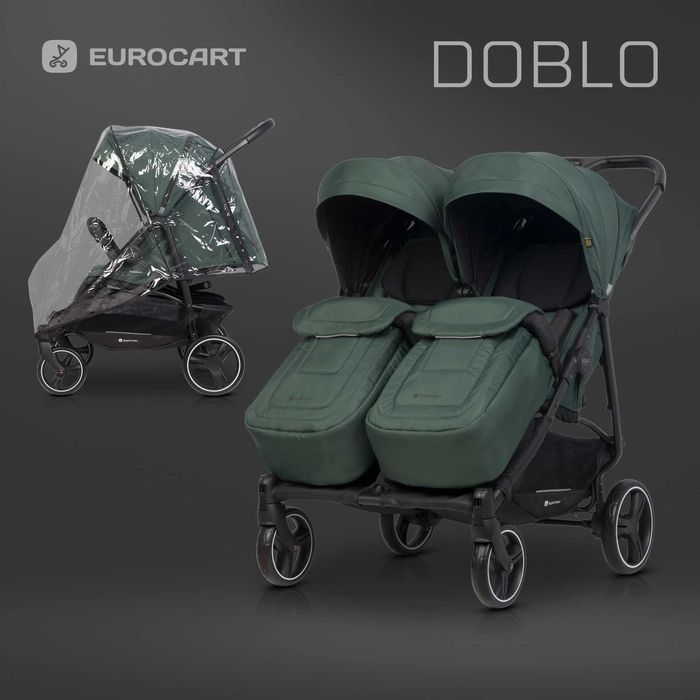 szkrabwita.pl Euro-Cart Doblo wózek spacerowy twin