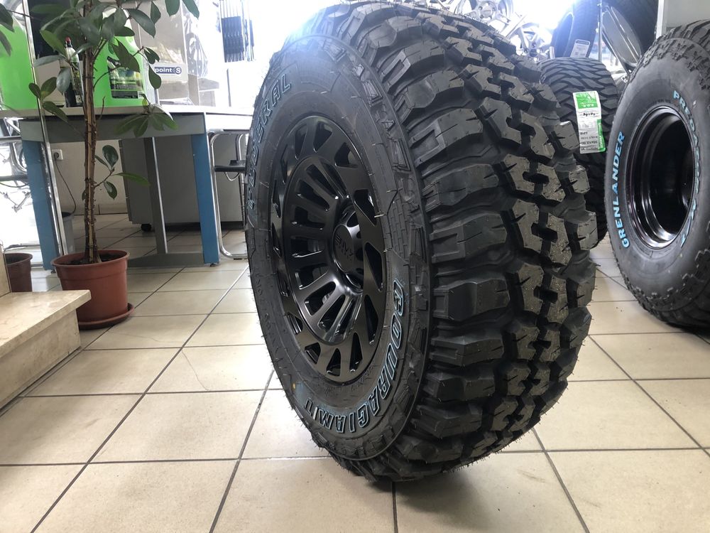 Koła terenowe Jeep Wrangler 5x127 ET0 9x17 opony Federal 285/70R17