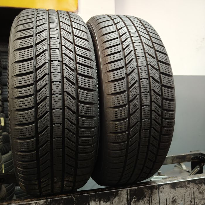 215/55/17 XL Sprzedam parę opon zimowych Continental