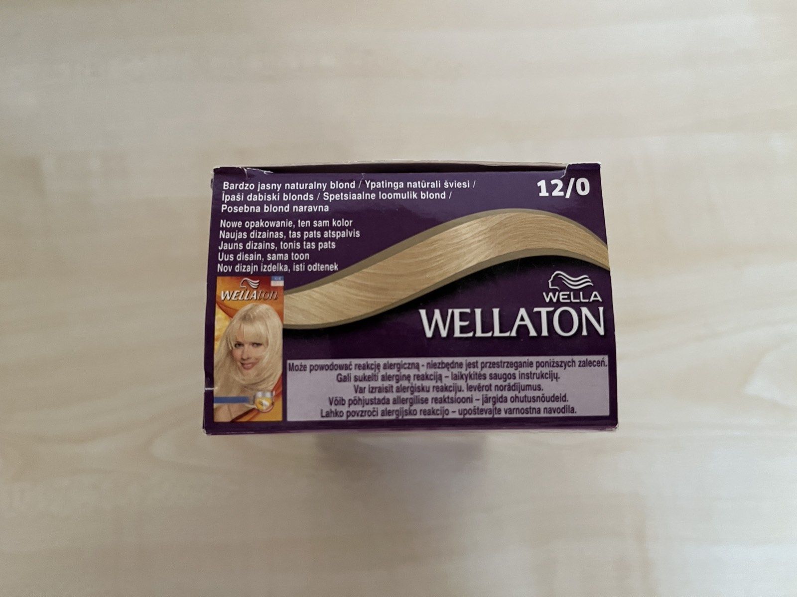 Krem koloryzujący Wella Wellaton 12/0 bardzo jasny naturalny blond