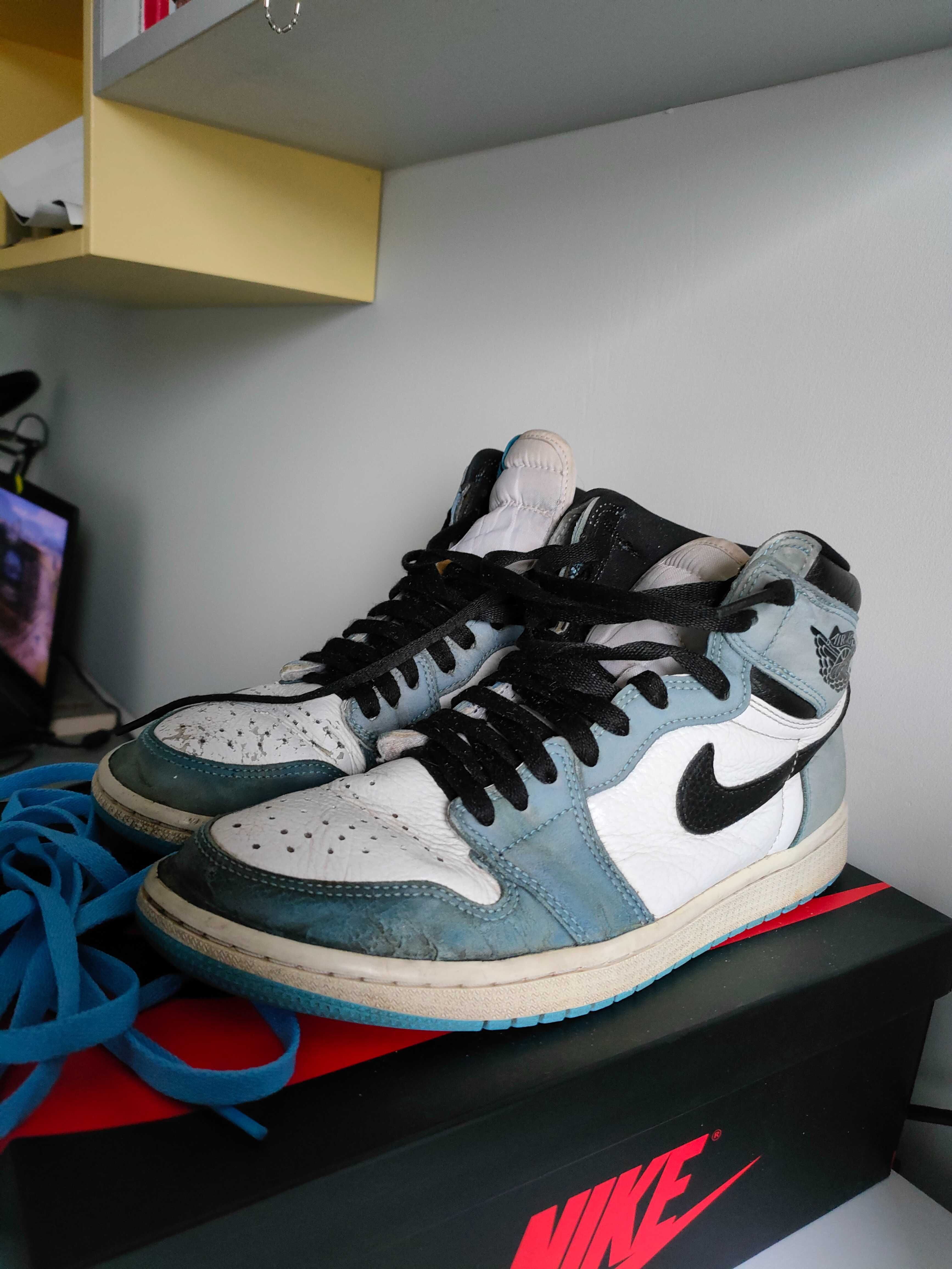Buty Nike Air Jordan 1 high OG University Blue 42,5
