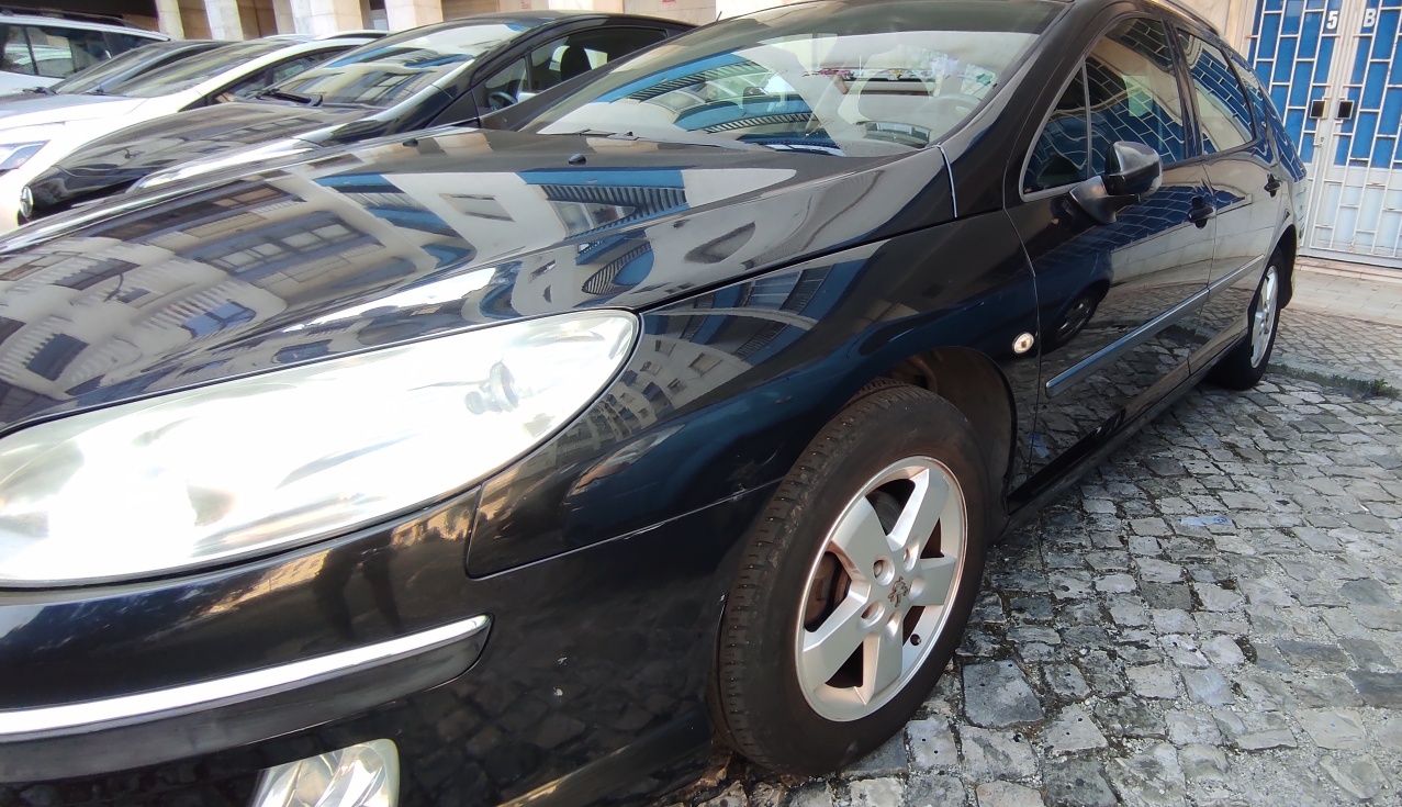 Peugeot 407 SW diesel selo antigo