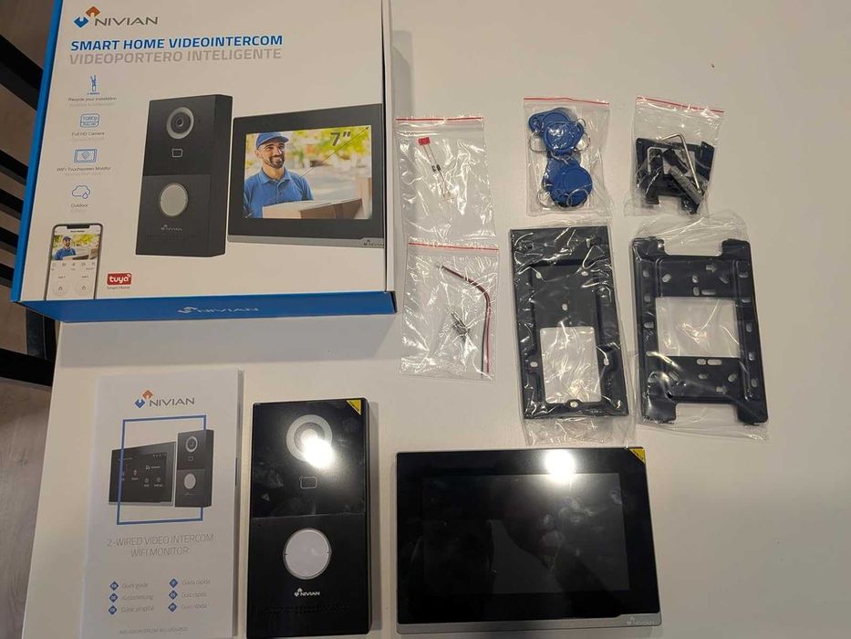Videoporteiro Nivian com Acesso Remoto + Instalação opcional