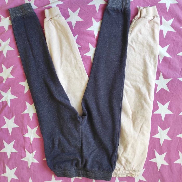 Spodnie dresowe dla dziewczynki 128 i 134 HM, pepco