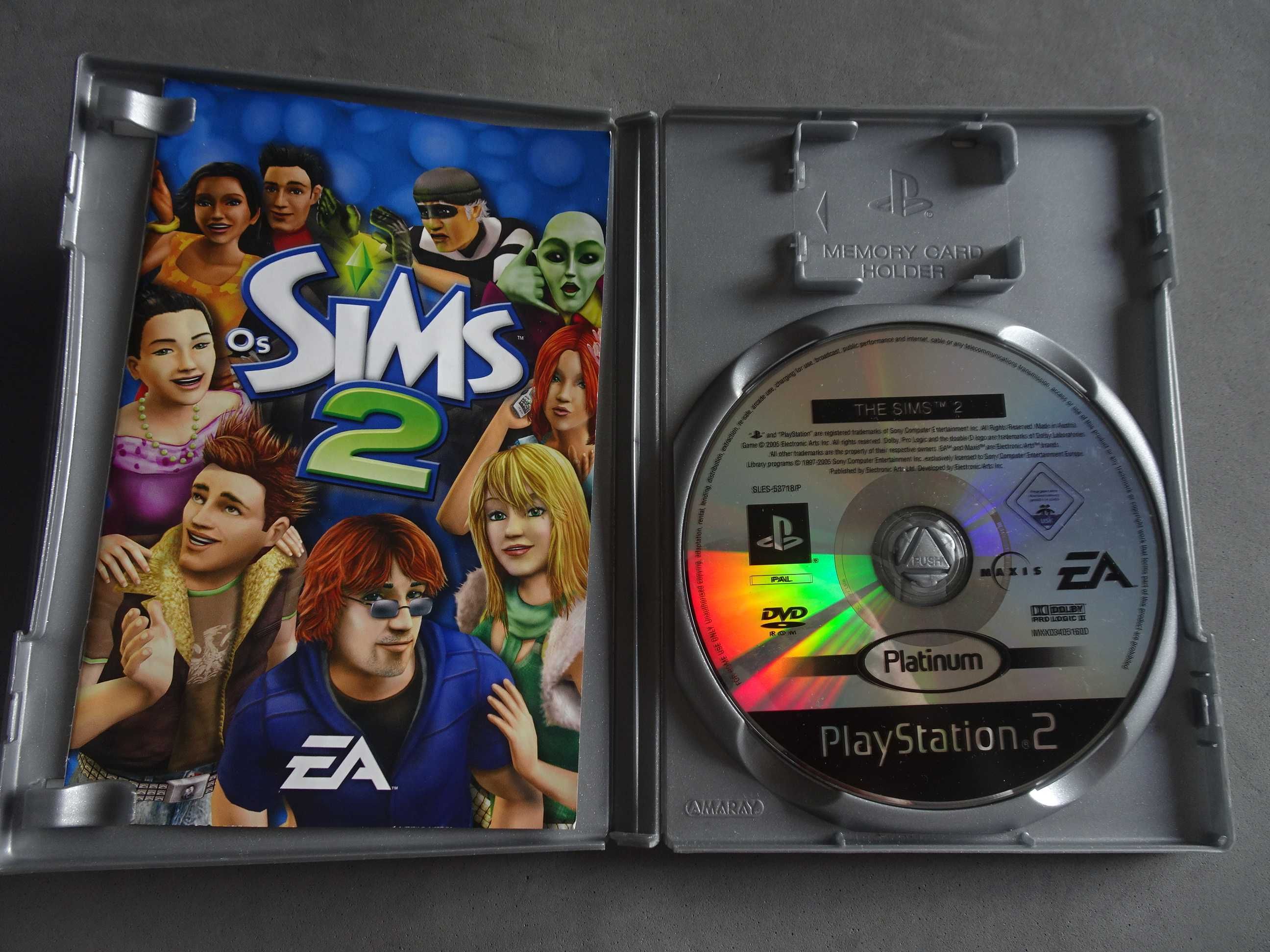 Jogo Playstation 2 PS2 - Os Sims 2