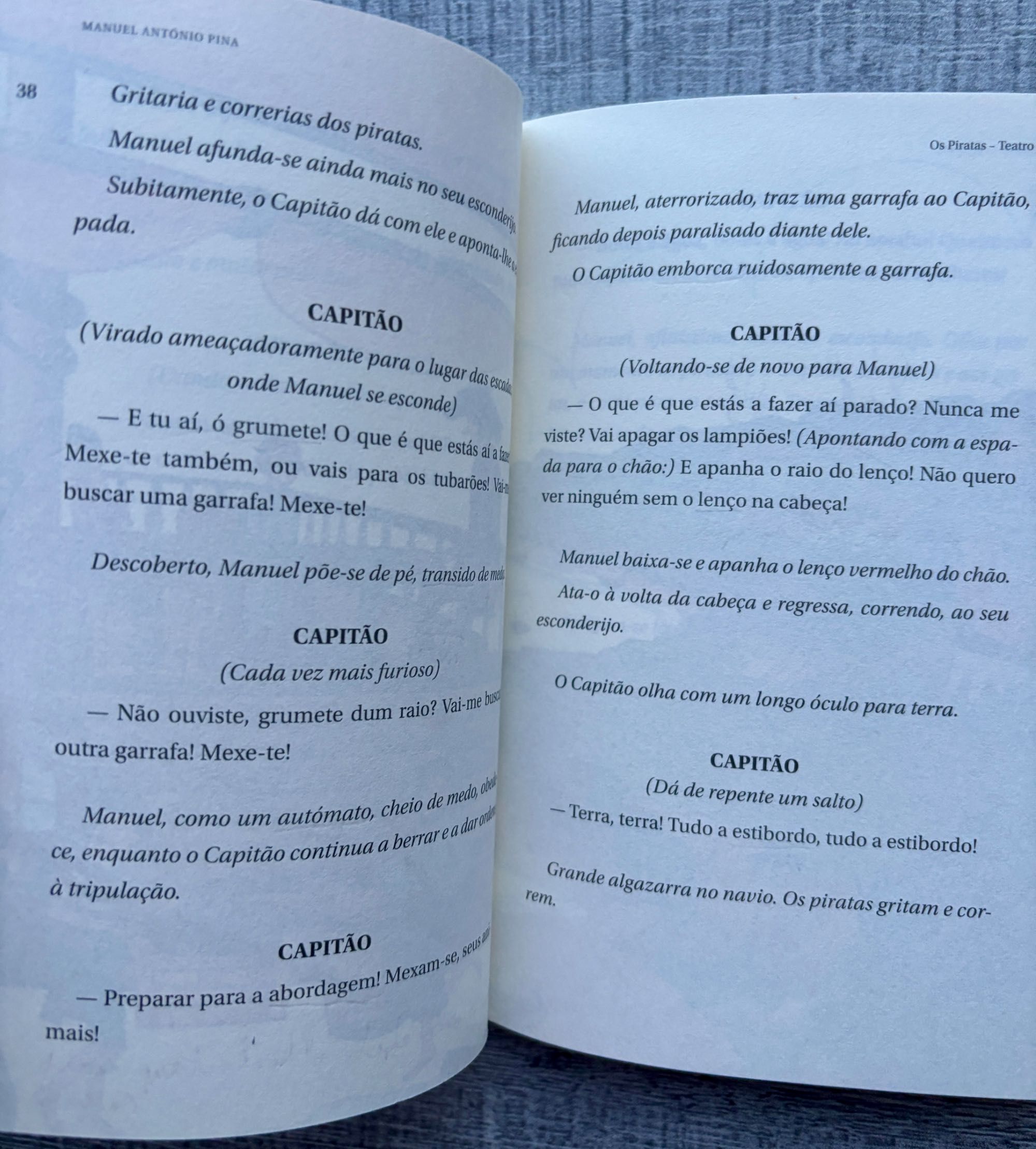 Livro “Os Piratas“ - PNL do 6.º ano