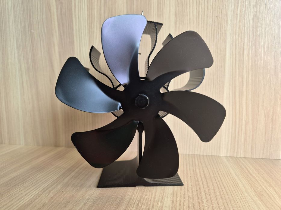 Вентилятор для каміна та печі,  6 лопатей