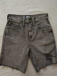 Szorty spodenki jeansowe damskie Hollister XS w23 s. Idealny