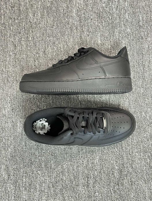 Buty Trampki NikeAir_Force_1_Low _07_Black_R.45