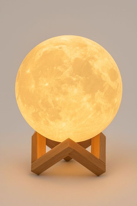 Нічник Місяць 3D • Пульт • 16 кольорів • Ідеальний подарунок

⸻