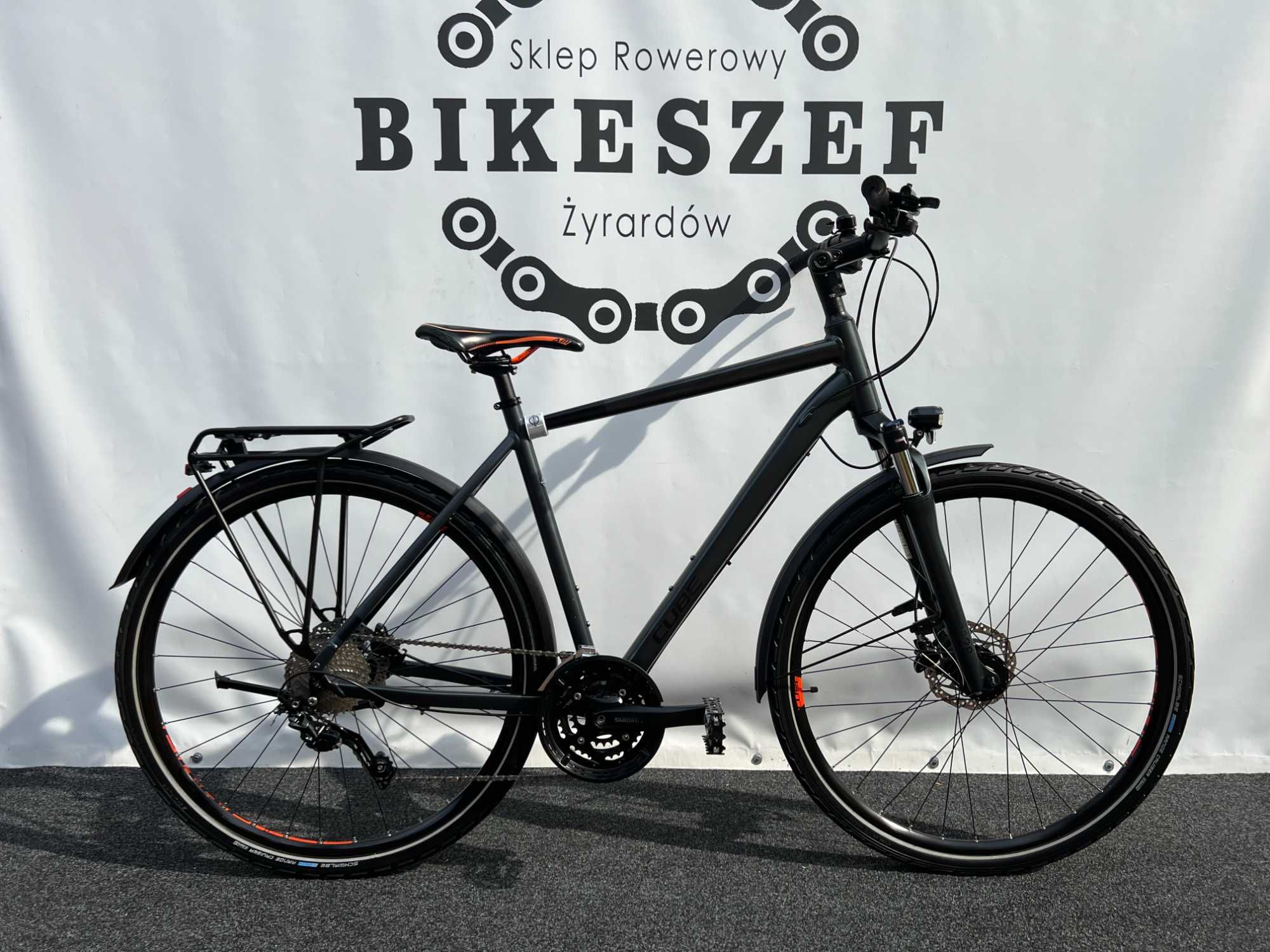 Rower Trekkingowy CUBE TOURING EXC 28" (M) Shimano DEORE Hydraulika