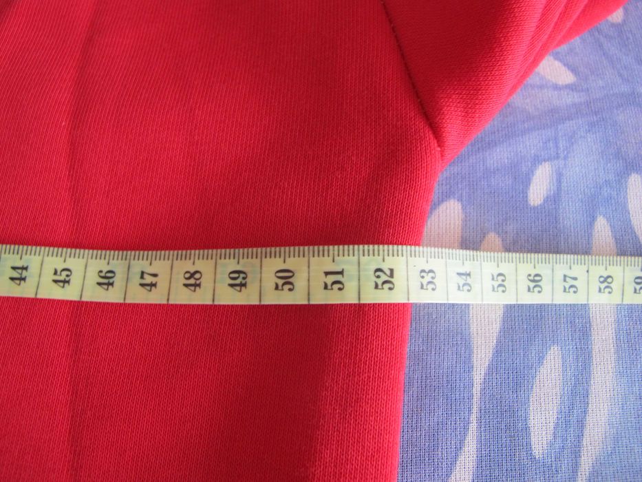 nowa ciepła bluza czerwona 164/170 S damska mikołaj zima