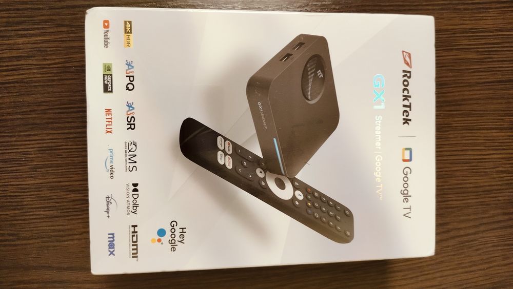 RockTek GX1, 4/32 ГБ, Realtek RTD1325, WiFi6, Dolby Vision,Dolby Atmos