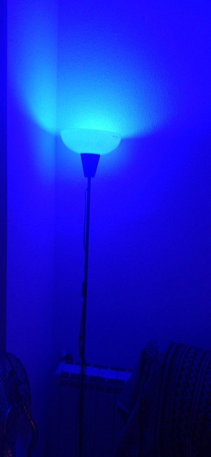 Lampada led multi cores