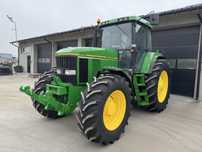 Ciągnik JOHN DEERE 7700 z TUZ - IDEALNY stan - Nowe opony