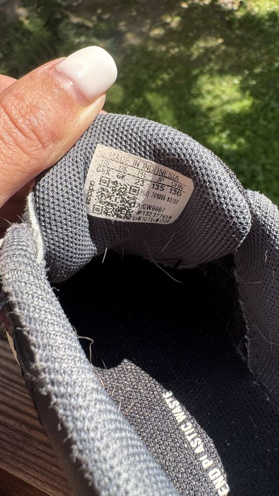 Кросівки adidas адідас 23р кожа