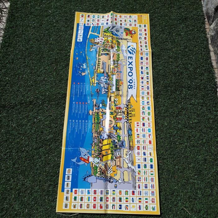 Mapa oficial Expo 98 | completo